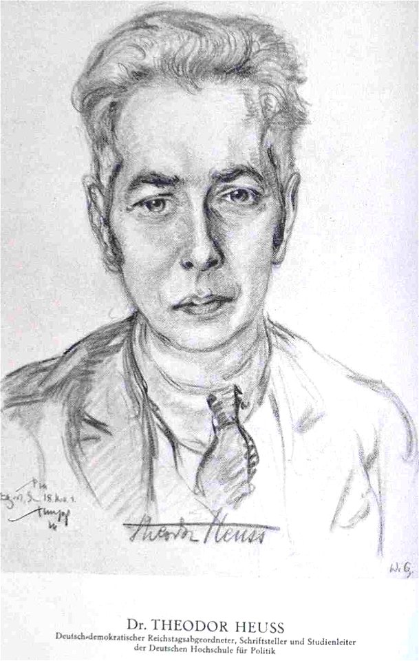 Emil Stumpp Theodor Heuss