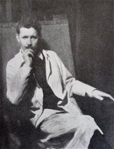 Emil Österman självporträtt