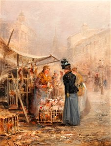 Emil Barbarini Geflügelmarkt Paris