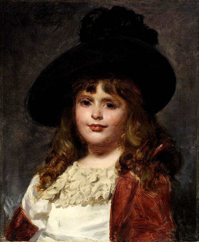 Emile Auguste Carolus-Duran - Laura at Seven - 1972.181.1 - Smithsonian American Art Museum
