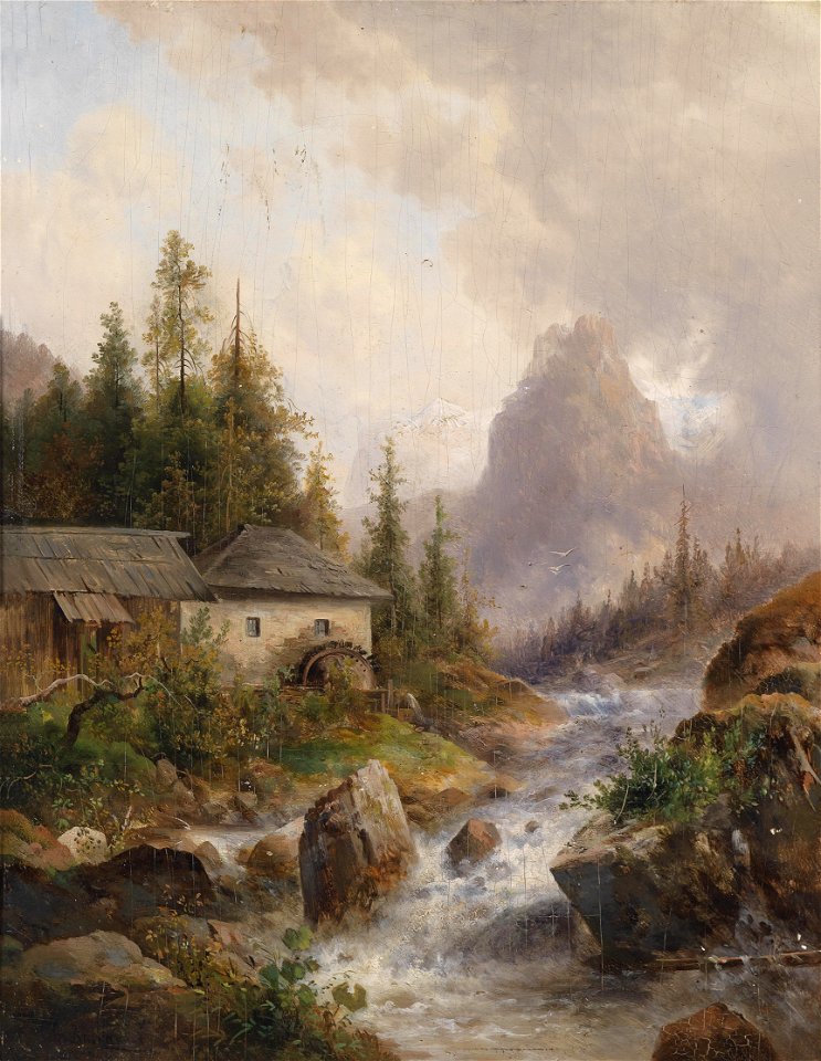 Emil Barbarini Mühle aus dem Hollthall