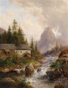 Emil Barbarini Mühle aus dem Hollthall