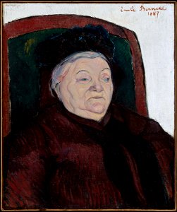 Emile Bernard - The Artist's Grandmother - 61.165 - Museum of Fine Arts