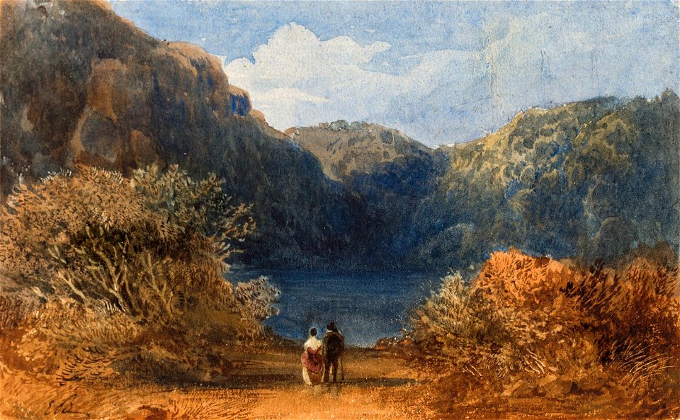 Emil Boratyński - Pejzaż 1861