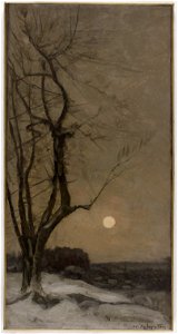Emile Breton - Esquisse pour l'escalier des fêtes de l'Hôtel de Ville de Paris , Le bois de Chaville - PPP3911 - Musée des Beaux-Arts de la ville de Paris