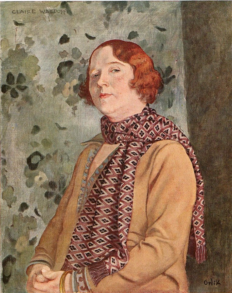 Emil Orlik - Bildnis Claire Waldoff
