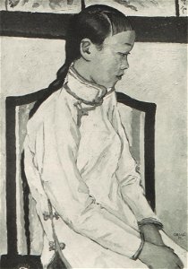 Emil Orlik - Bildnis einer Chinesin, 1912