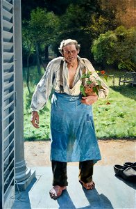 Emile Claus (1849-1924) De oude tuinman - La Boverie Luik 23-08-2018