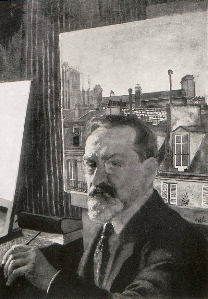 Emil Orlik - Selbstbildnis
