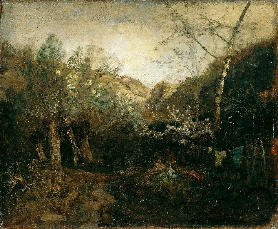 Emil Jakob Schindler - Partie bei Haslau an der Donau - 5788 - Österreichische Galerie Belvedere