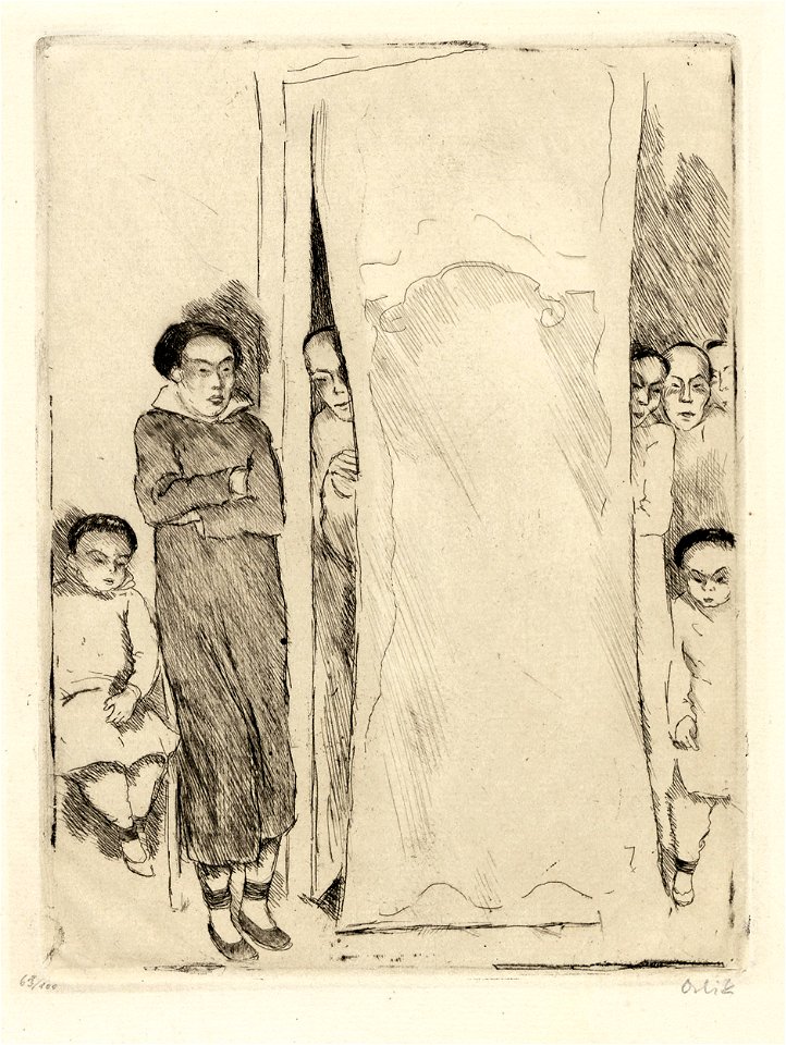 Emil Orlik In einem chinesischen Provinztheater