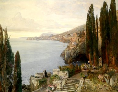 Emil Jakob Schindler Blick auf Ragusa 1890