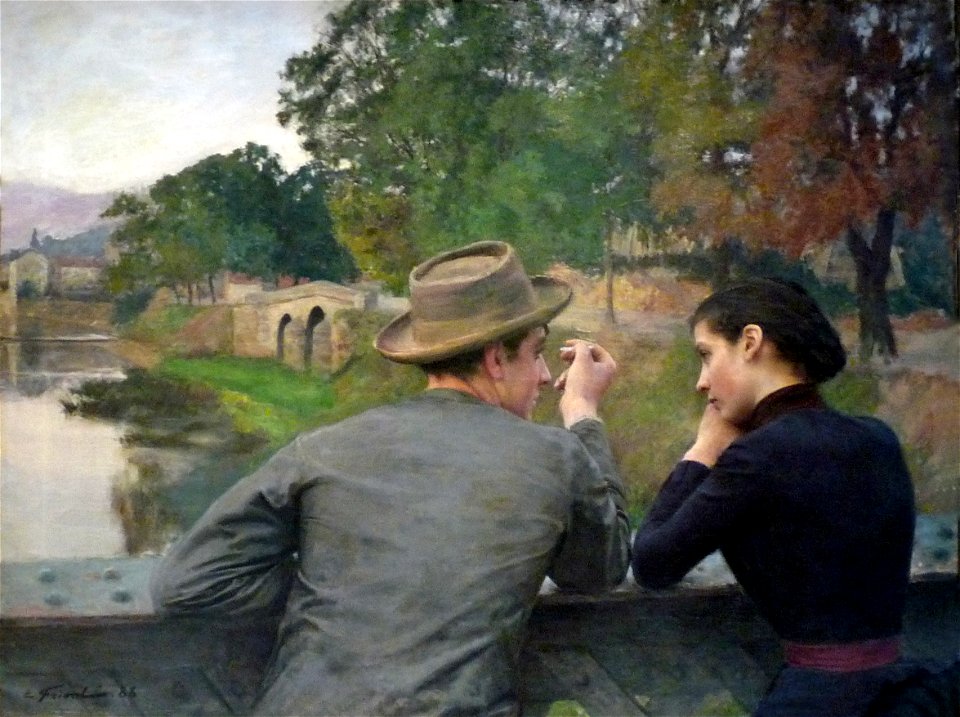 Emile Friant-Les Amoureux-Musée des beaux-arts de Nancy
