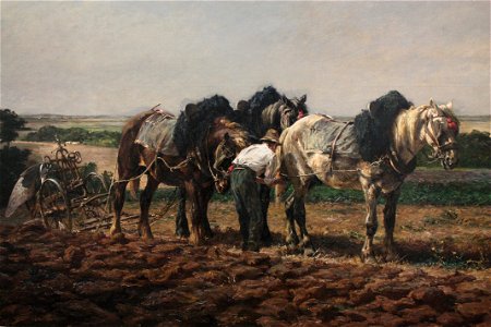 Emile Jacques - Attelée en Brie 01
