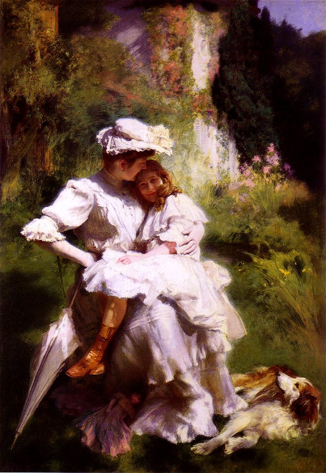 Emile Friant Tendresse Maternelle 1906