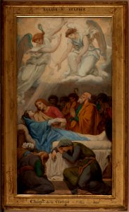 Emile Jean Baptiste Philippe Bin - Esquisse pour l'église Saint-Sulpice , La Mort de la Vierge - PPP4511 - Musée des Beaux-Arts de la ville de Paris