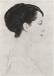 Emil Orlik - Bildnis von Frau M., 1915