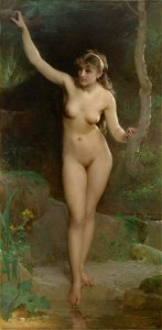 Emile Munier - La baigneuse