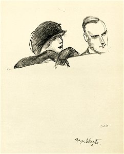 Emil Orlik Angeklagte (Reigen-Process)