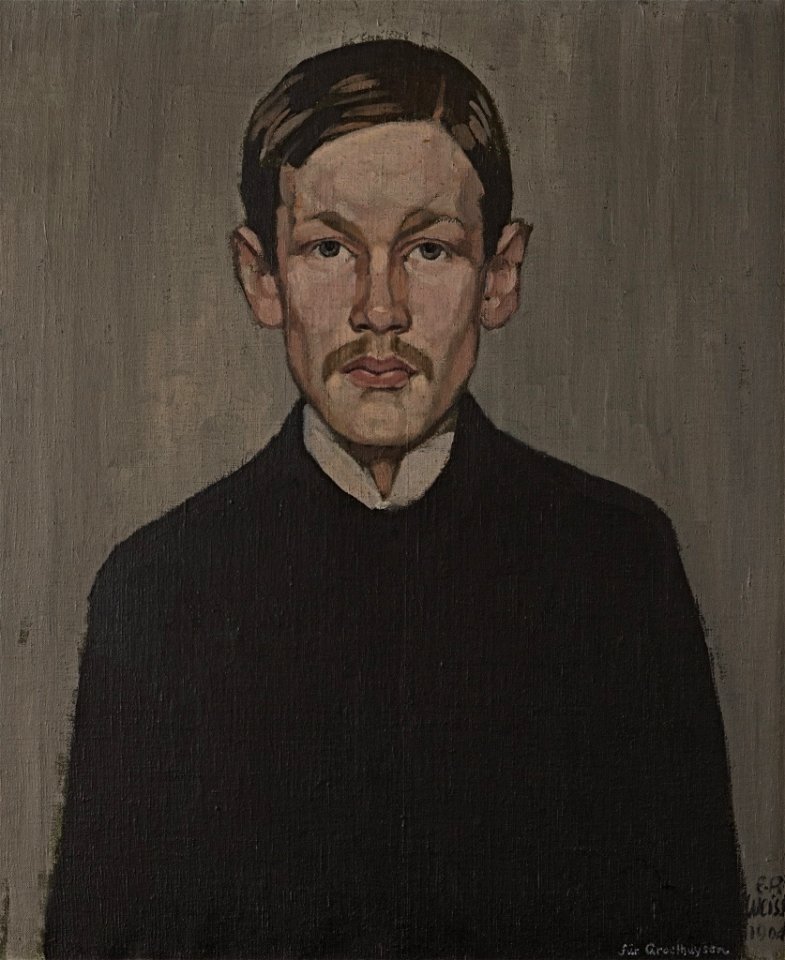 Emil Rudolf Weiß - Bildnis des Philosophen Bernhard Groethuysen - BG-M 1679-79 - Berlinische Galerie