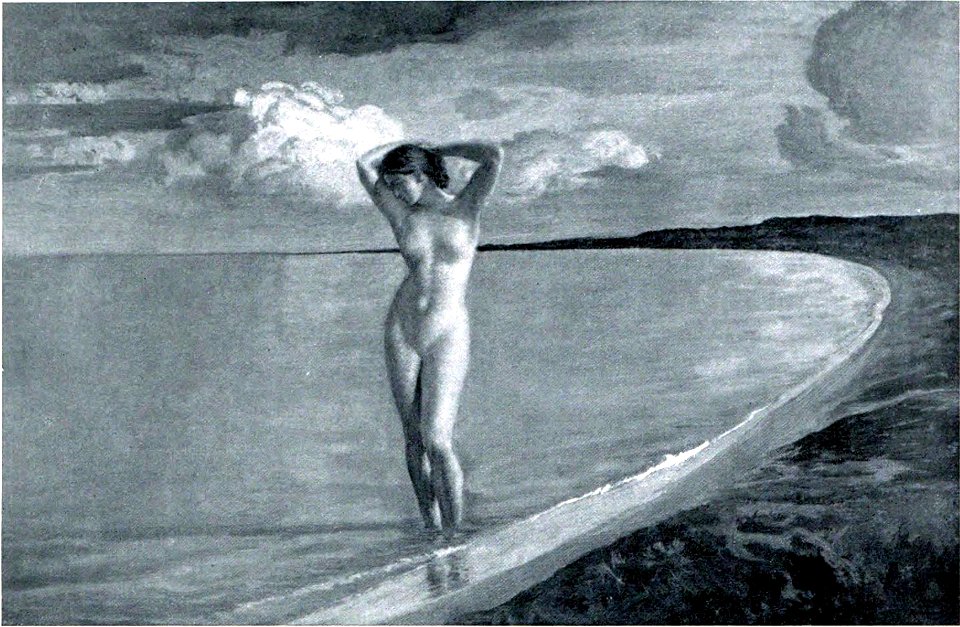 Emile-Rene Menard - A la mer