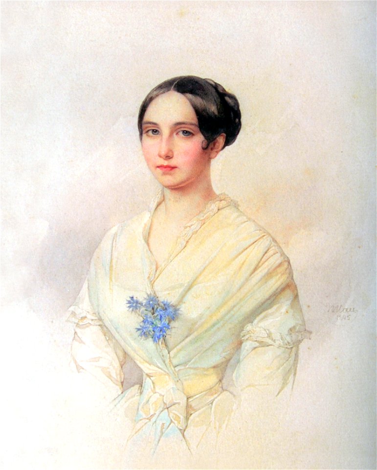 Emilia Musina-Pushkina by Hau