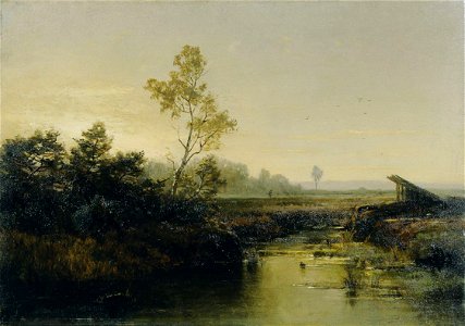 Emilie Mediz-Pelikan - Moorlandschaft - 7246 - Österreichische Galerie Belvedere