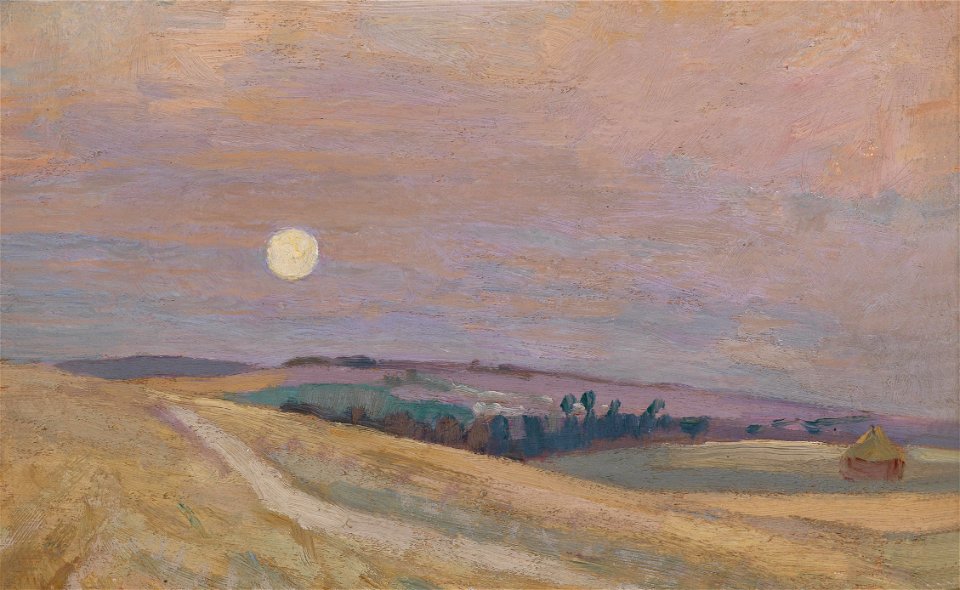 Emilie Mediz-Pelikan Sonnenuntergang