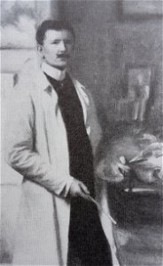 Emil Österman självporträtt 1911