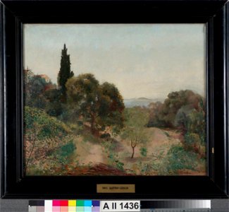 Emile Bastien-Lepage - Landscape (Villa Chauve) - A II 1436 - Finnish National Gallery