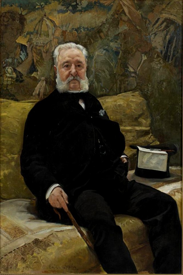 Emilio Sala Francés - Ramón María de las Mercedes de Campoamor y Campoosorio - A53 - Hispanic Society of America