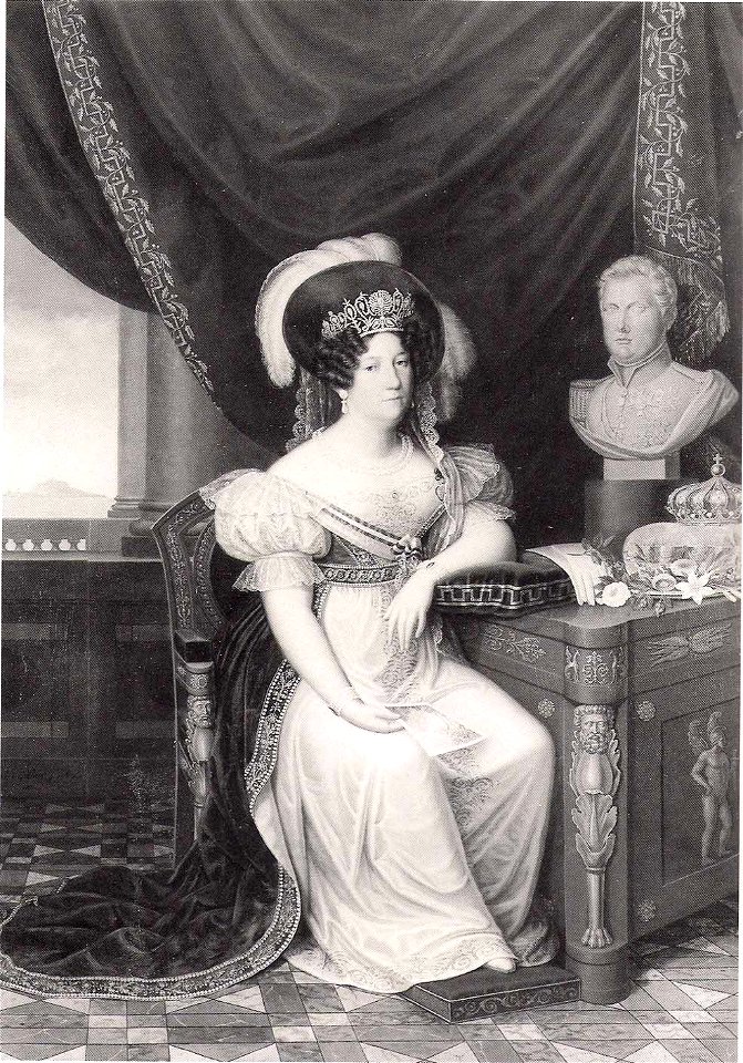 Emile Bernhard Chevalier de Guerard - Maria Isabella di Spagna