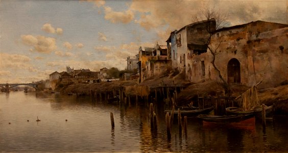Emilio Sánchez Perrier (1855-1907) - Triana (1889) - Sevilla Bellas Artes 22-03-2011 11-22-06