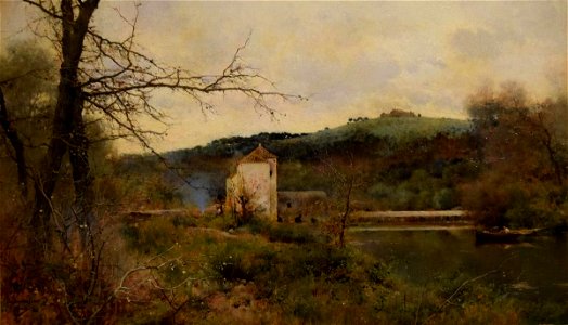 Emilio Sanchez-Perrier - Alcalá - 1921.209.1 - Reading Public Museum