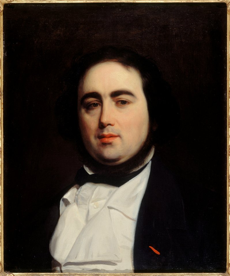 Emile Champmartin - Portrait de Jules Janin (1804-1874), écrivain et critique - P2001 - Musée Carnavalet
