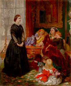 Emily Mary Osborn - The Governess - Google Art Project