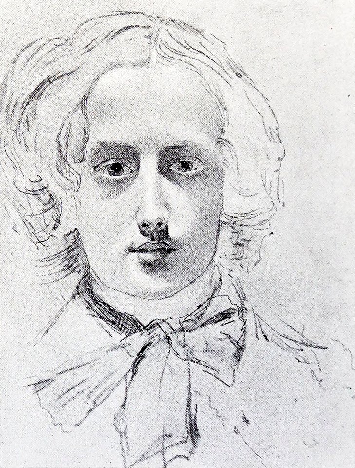 Emily Millais (afterwards Mrs. Wallack) circa 1844