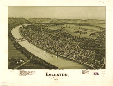 Emlenton, Venango County, Pennsylvania 1897. LOC 75694969