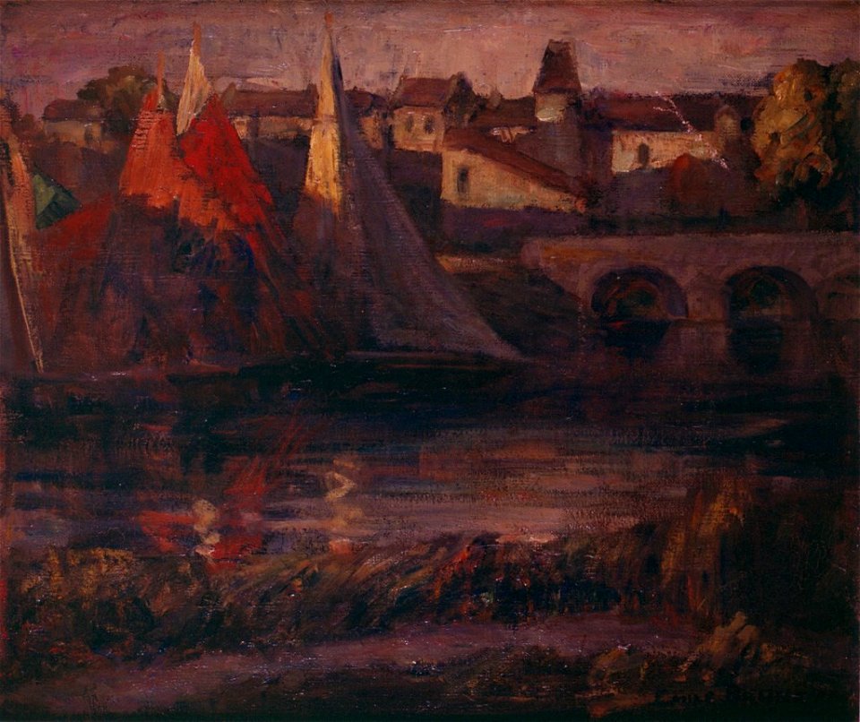 Emile Brunet (c 1890) - Paysage breton