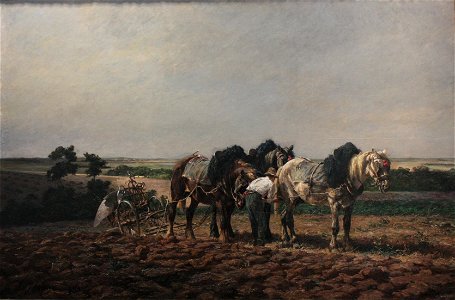 Emile Jacques - Attelée en Brie 02
