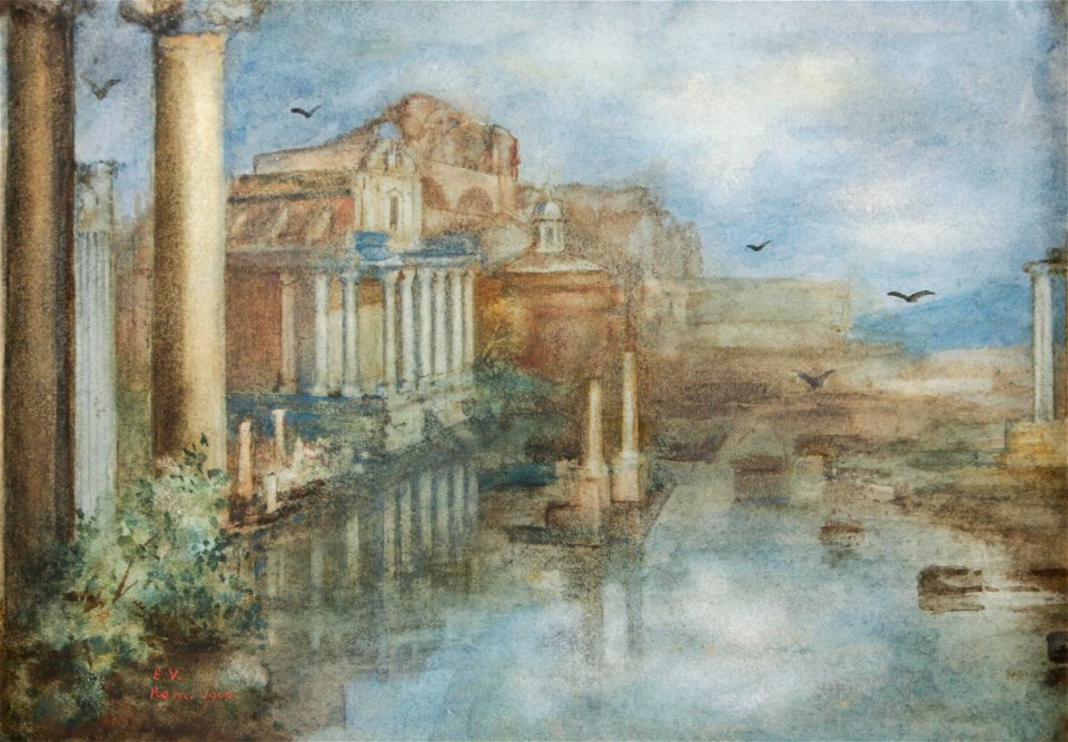 Emma Vögeli Forum Romanum in Rom