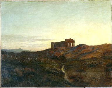 Emile René Ménard - Terre antique, le temple - PPP91 - Musée des Beaux-Arts de la ville de Paris
