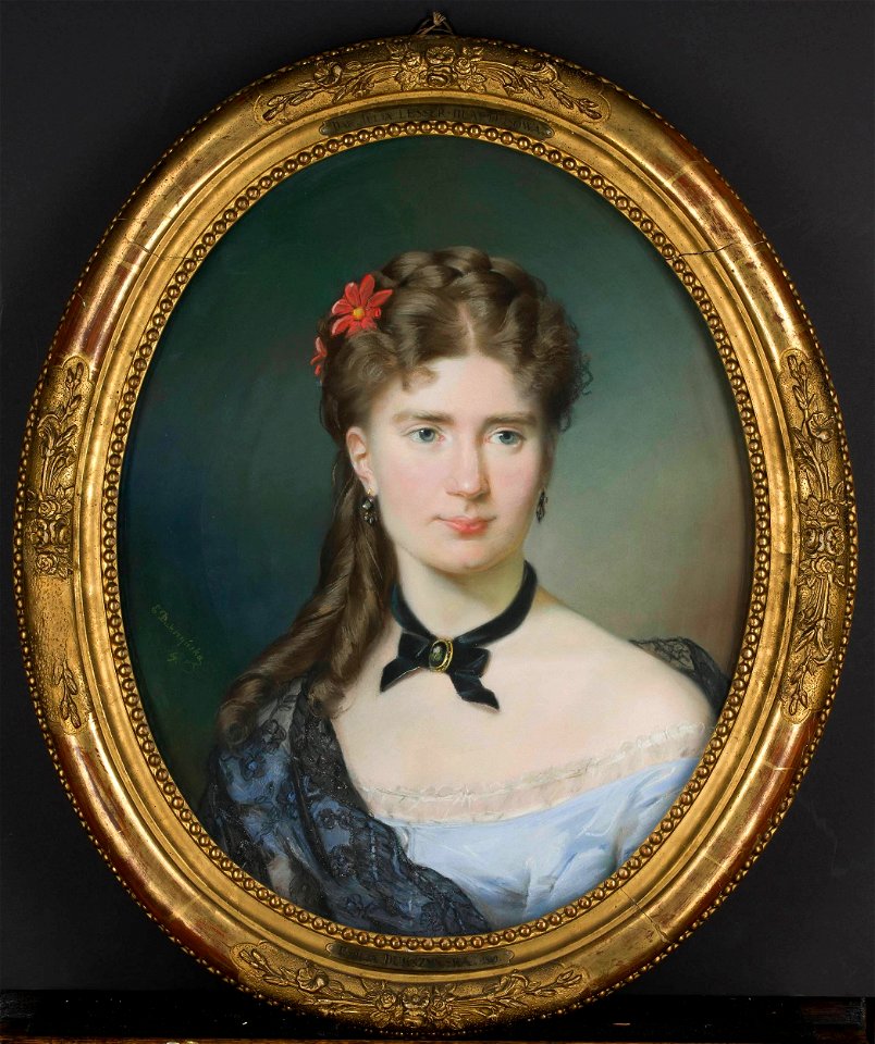 Emilia Dukszyńska-Dukszta - Portret Julii z Bergsonów Lesser-Blatteisowej