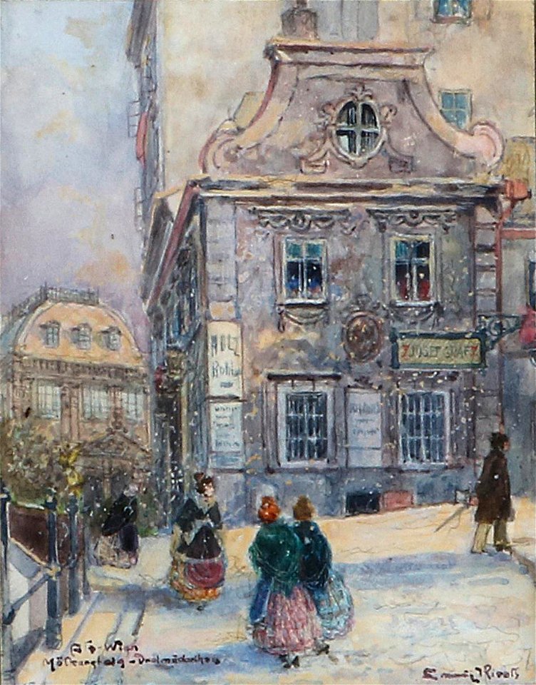 Emmerich Kirall Dreimäderlhaus im Winter