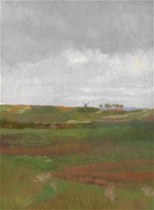Emilie Mediz-Pelikan Dünenlandschaft am Abend 1890