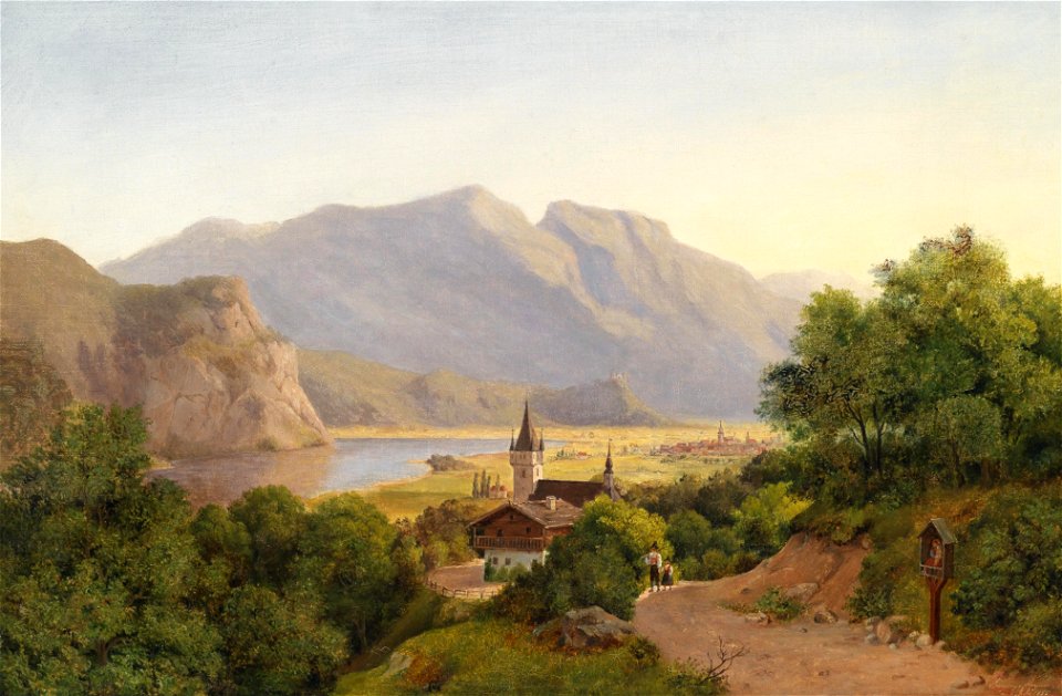Emmy Meyer Blick auf Bozen