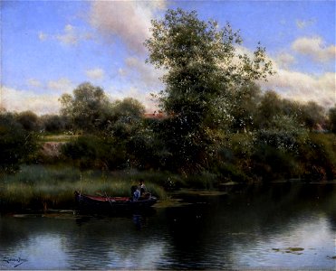 Emilio Sánchez Perrier - Fishing - LA2107 - Hispanic Society of America