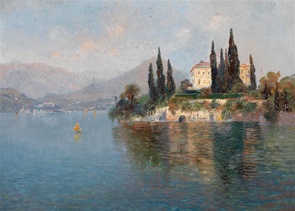 Emilie Mediz-Pelikan (attr) Villa Cipressi