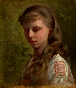 Empress Friedrich, consort of Friedrich III, Emperor of Germany ^ King of Prussia (1840-1901) - Princess Victoria of Prussia (1866-1929) when a child - RCIN 406220 - Royal Collection