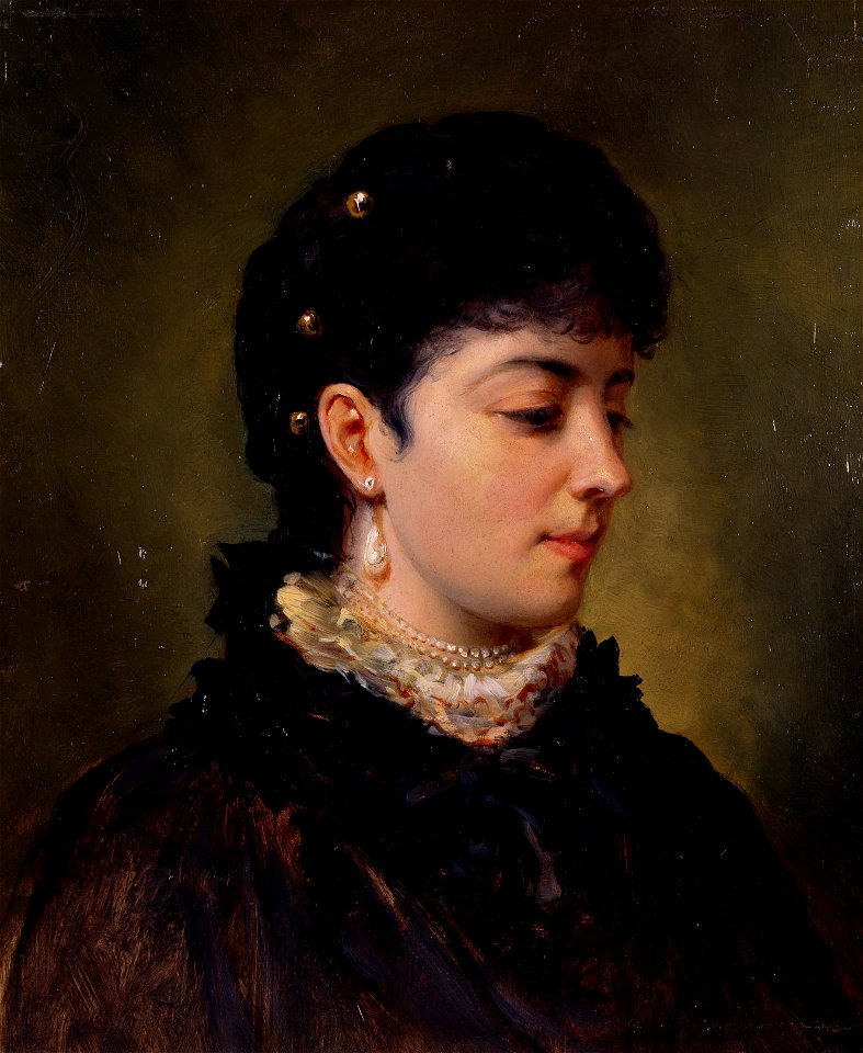Empress Friedrich, consort of Friedrich III, Emperor of Germany ^ King of Prussia (1840-1901) - Maria, Countess von Bülow (1846-1929) - RCIN 407526 - Royal Collection
